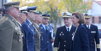 La ministra de Defensa, Dolores de Cospedal, este mi&eacute;rcoles.