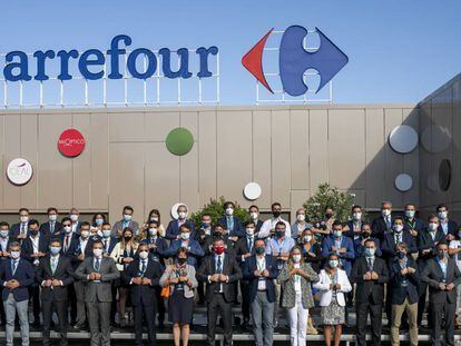 Carrefour firma con 50 fabricantes de gran consumo un pacto sobre
transición alimentaria