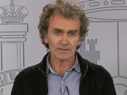 Fernando Simón, director del Centro de Coordinación de Alertas y Emergencias sanitarias del Ministerio de Sanidad.