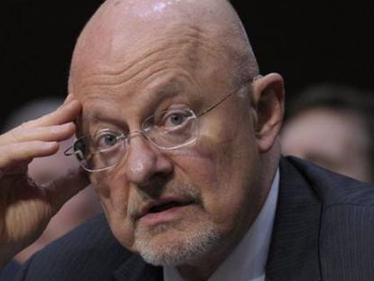 El director nacional de Inteligencia de EE UU, James Clapper.