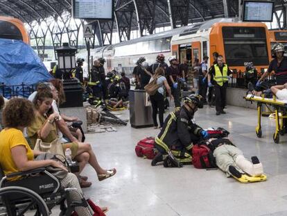 Estadio de Francia tras el accidente