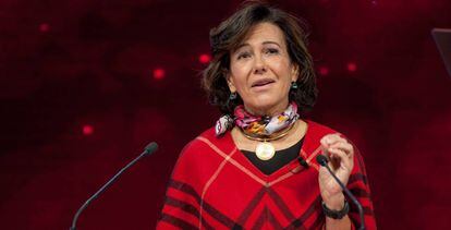 Ana Bot&iacute;n, presidenta de Santander