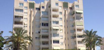 Apartamento en Alicante cuya venta atribuye Hacienda a la Infanta. 