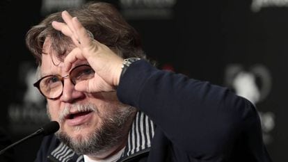 Guillermo del Toro durante el Festival de Cine Fantástico de Barcelona en 2017.