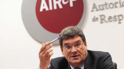 El presidente de la Autoridad Fiscal, Jose Luis Escriva.