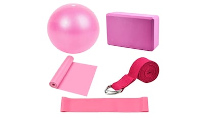 Set de accesorios para pilates de Dokpav, varios colores