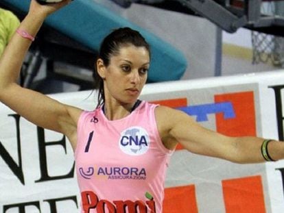 Lara Lugli, durante un partido.