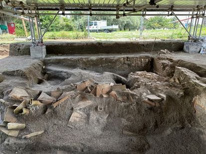 Excavations at Stabiae.