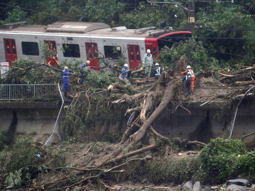 Asciende a 112 la cifra de muertos en las peores inundaciones en Japón