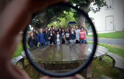Participantes en el Chanfaina Lab de San Sadurniño.