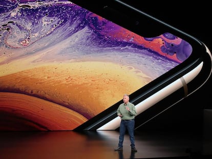 Nuevos iPhone Xs y Xs Max, con la pantalla más grande vista en un iPhone