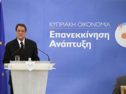 El presidente chipriota, Nikos Anastasiadis. EFE/Archivo