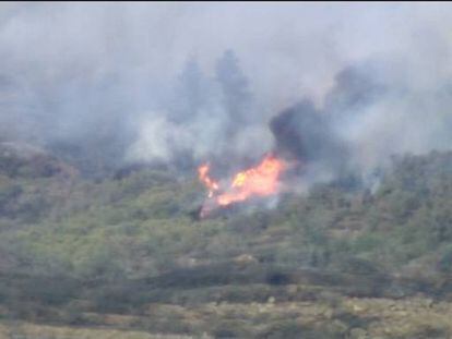 Los incendios en La Palma y en La Gomera siguen sin estar estabilizados