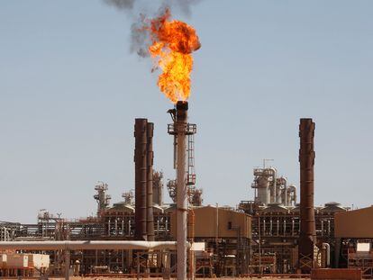 Planta de gas en Amenas, al sureste de Argelia.