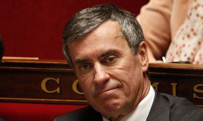El ministro francés de Prespuestos, Jérôme Cahuzac, este martes.