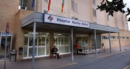 El hospital Marina Baixa (La Vila Joiosa, Alicante) en una fotograf&iacute;a de archivo.