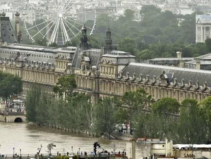 Inundaciones registradas en París en junio pasado.
