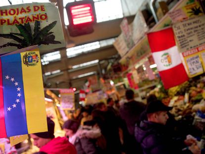 El Mercado de las Maravillas en Madrid. 