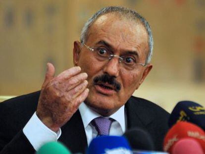 El presidente de Yemen, Ali Abdal&aacute; Saleh