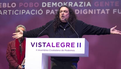 Fernando Ángel Barredo de Valenzuela, durante su intervención del sábado.