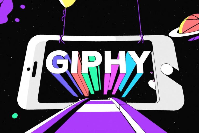 Imagen corporativa de Giphy.