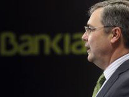 El director general de presidencia de Bankia, Jos&eacute; Sevilla, durante una entrevista con Efe. EFE/Archivo