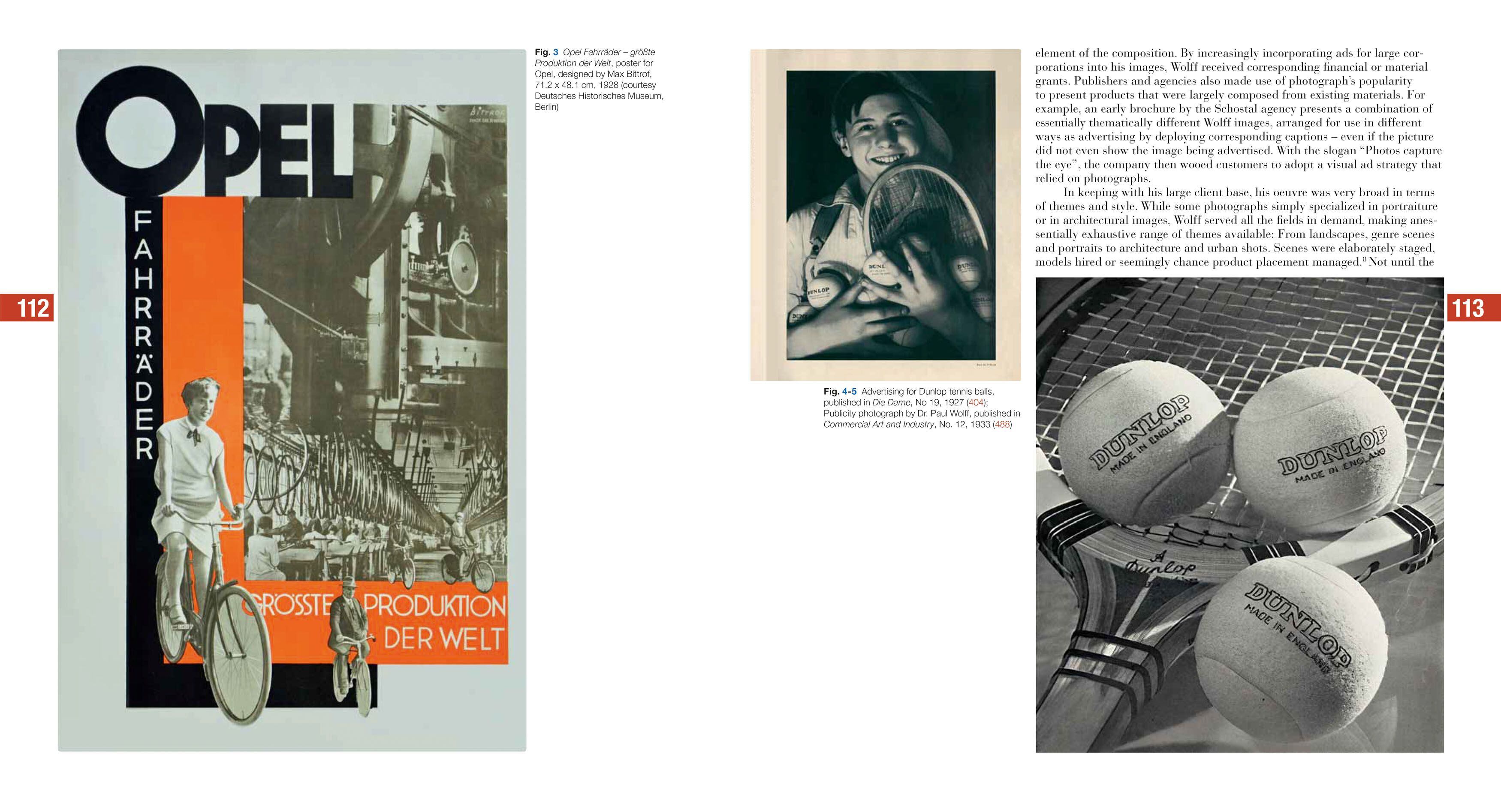 Doble página extraída del libro 'Dr. Paul Wolff  & Alfred Tritschler: The Printed Images, 1906-2019', publicado por Steidl