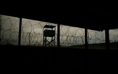 &#039;Camp X-Ray&#039;, en Guant&aacute;namo, Cuba.