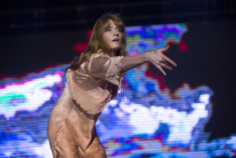 Florence Welch of Florence and the Machine el pasado 12 de julio en el BBK Live.
