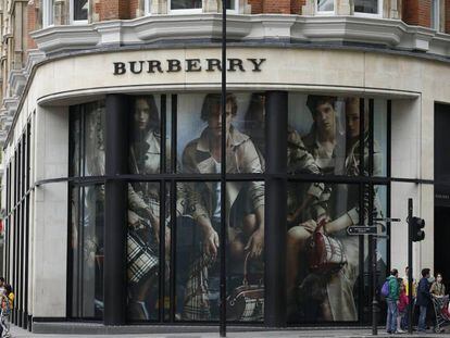 Tienda de Burberry en Knightsbridge, Londres.