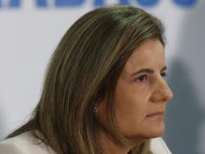 La ministra de Empleo, F&aacute;tima B&aacute;&ntilde;ez.