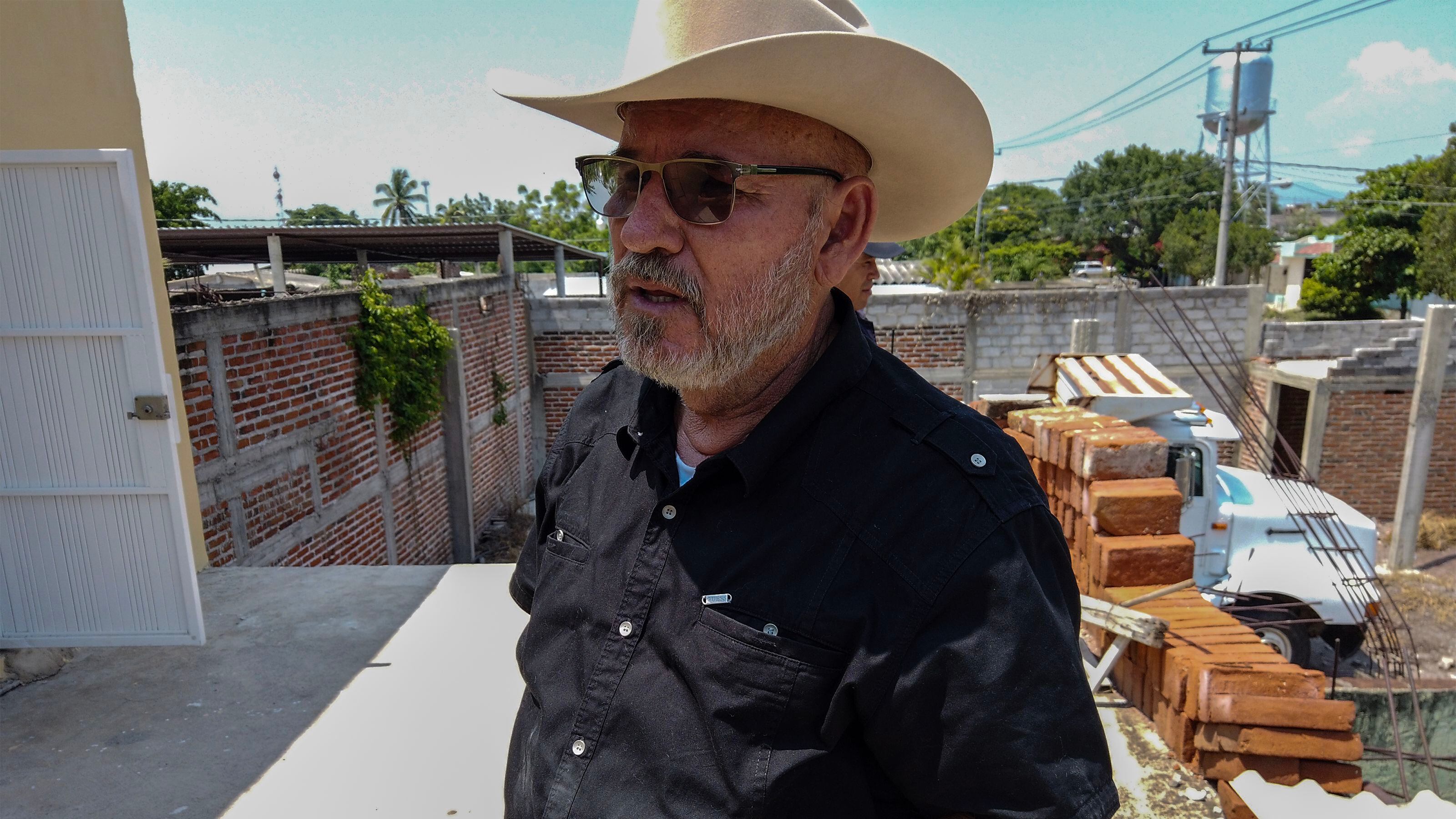 Hipólito Mora se encuentra en su hogar, en Felipe Carrillo Puerto, en 2019. 