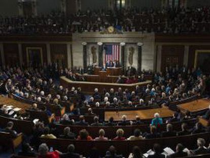 Imagen del Congreso reunido en enero de 2015.