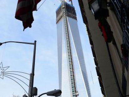 El rascacielos, One World Trade Center, de los arquitectos T. Boada y D. Childs.