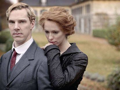 Benedict Cumberbatch y Rebecca Hall, protagonistas de 'Parade's end'