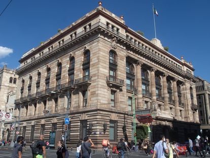 El Banco de México, en su sede de Ciudad de México.