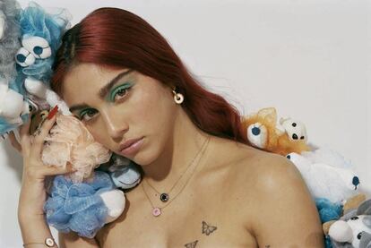 Lourdes Leon, en la campaña primavera/verano 2021 de Marc Jacobs.