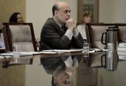 El presidente del banco central estadounidense Ben Bernanke. EFE/Archivo