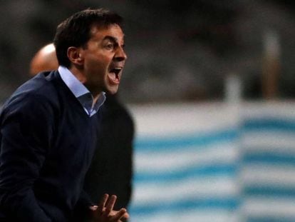 El entrenador despedido, Asier Garitano. En vídeo, la Real Sociedad presenta a su nuevo técnico Imanol Alguacil.