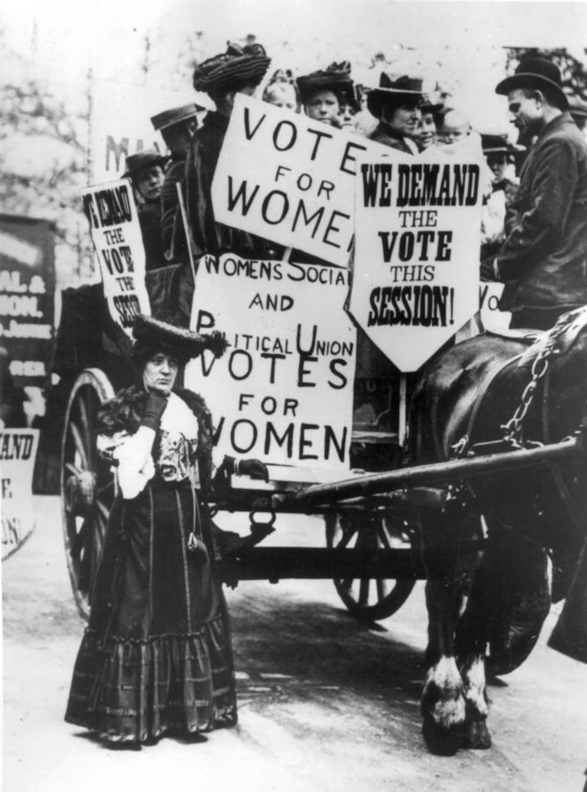 Se cumplen 100 años del derecho al voto de las mujeres en Reino Unido ...