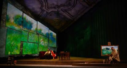 Ensayo de la 'Bohème', que digirá Chailly en el Palau de les Arts.