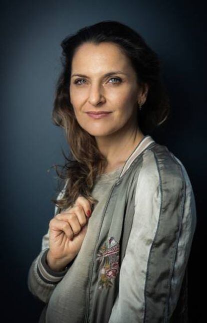La actriz Antonia Zegers.