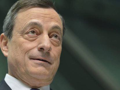 El presidente del BCE, Mario Draghi.