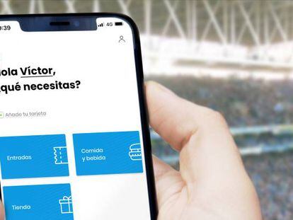 CaixaBank permite acudir al estadio del Espanyol solo con el móvil