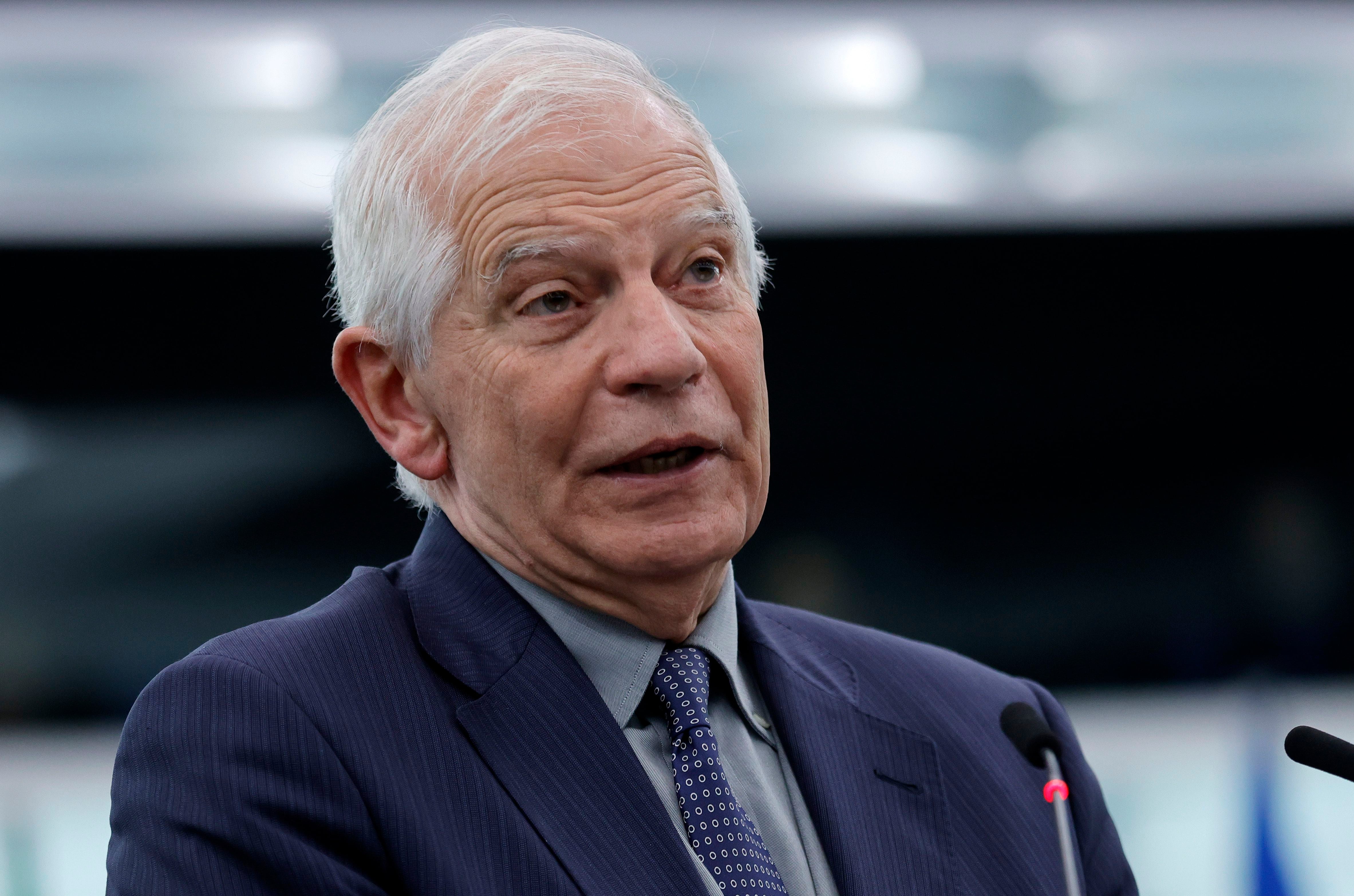 Josep Borrell: “Parte del mundo percibe que para la UE las vidas de Ucrania valen más que las de Gaza”