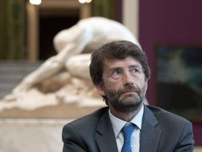 El ministro de Cultura y Turismo de Italia, Dario Franceschini.