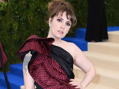 Lena Dunham, en la Gala del Met.