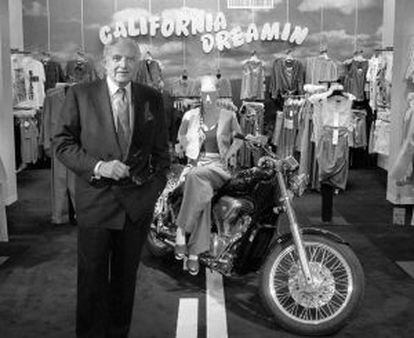 Marvin Traub, antiguo consejero delegado de los almacenes Bloomingdale's, en 1989.