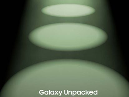 Imagen de un evento Samsung Unpacked