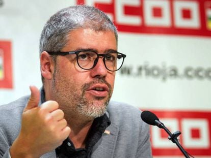  El secretario general de CCOO, Unai Sordo